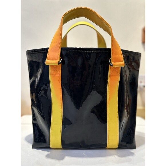 Marc Jacobs Womens Shopper/Beach Tote Orange/Yellow/Black Large Great Condition! - Picture 1 of 9
